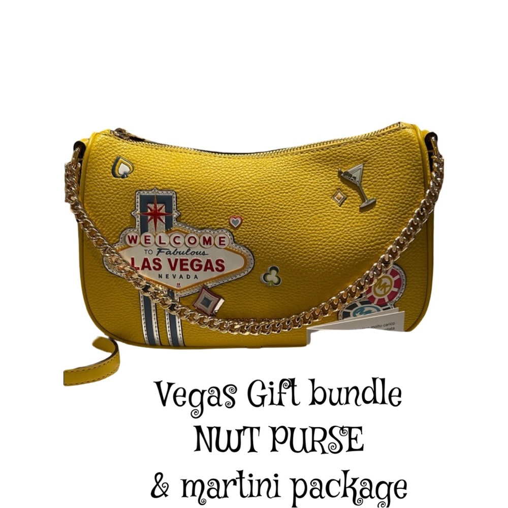 MICHAEL Michael Kors Yellow Crossbody - Espresso martinis & poshing! Heck yeah!